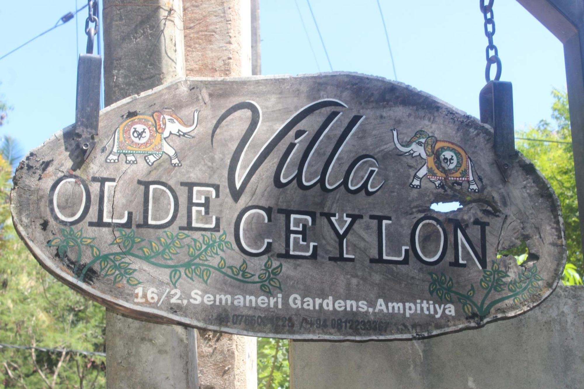 Villa Olde Ceylon Kandy Buitenkant foto