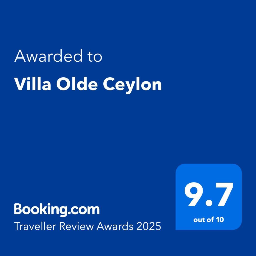 Villa Olde Ceylon Kandy Buitenkant foto